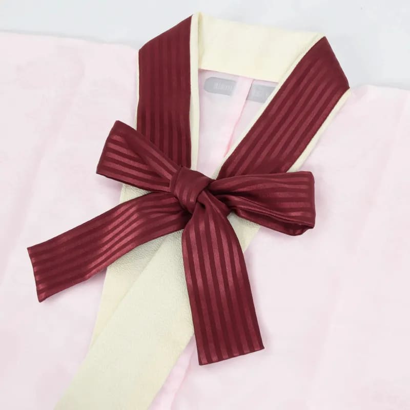  ワイン リボン半衿 ストライプ 販売 半衿 hanbai-85