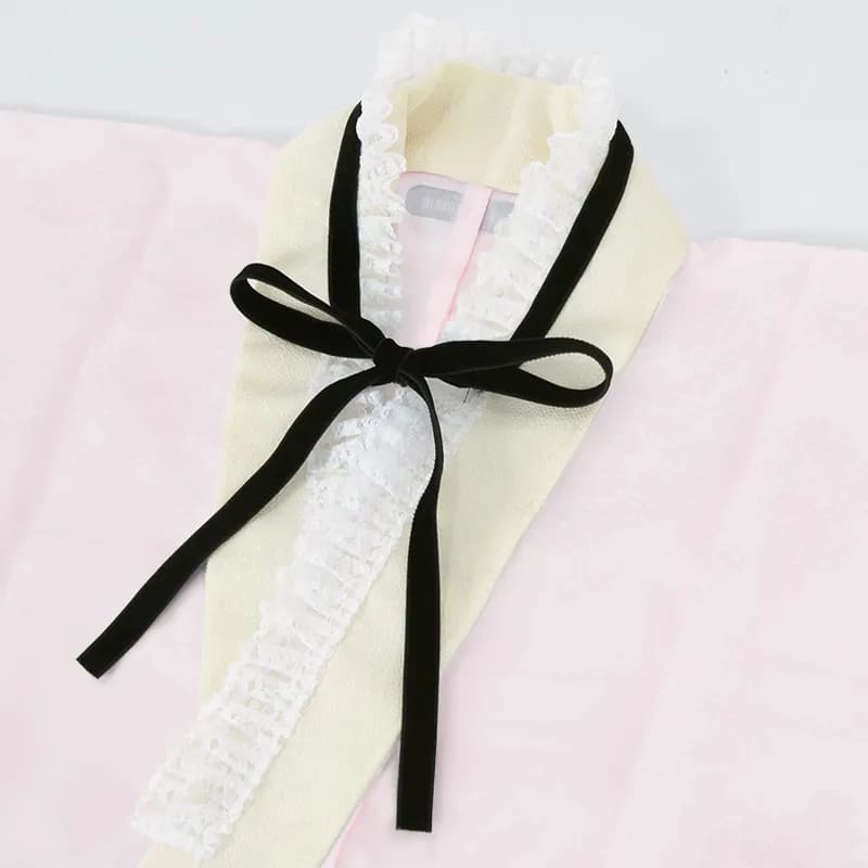  黒 ベロアリボン半衿 販売 半衿 hanbai-86