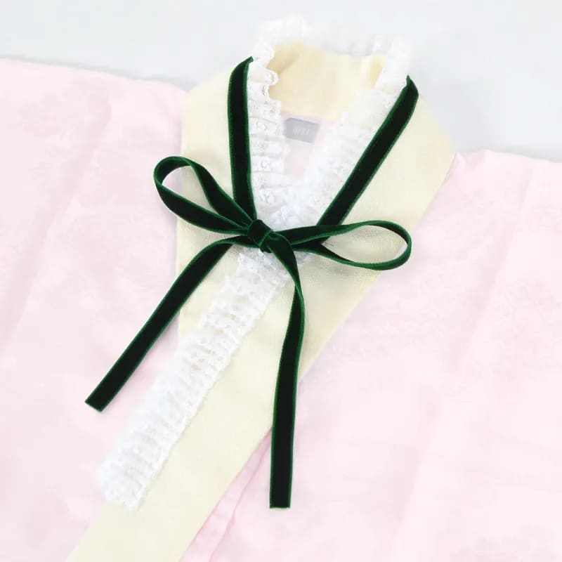  緑 ベロアリボン半衿 販売 半衿 hanbai-87