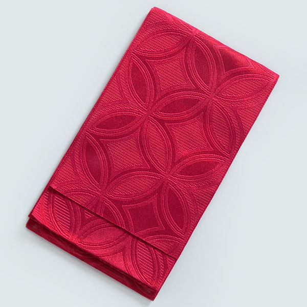 地文様入り半幅帯 グレードアップ 半幅帯 upgrade-obi