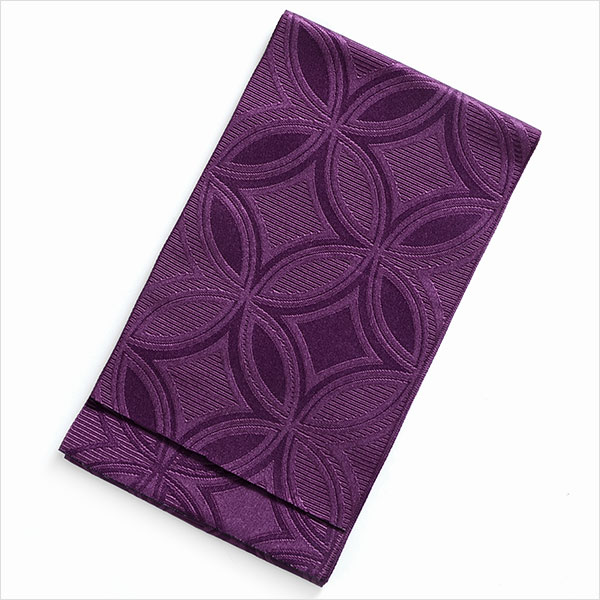 地文様入り半幅帯 グレードアップ 半幅帯 upgrade-obi