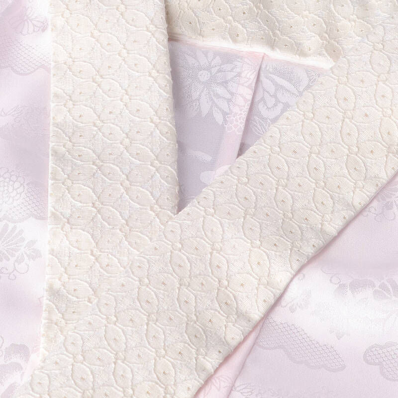 Kami Shibai 黒 草花と小鳥 レンタル 振袖袴 R1953
