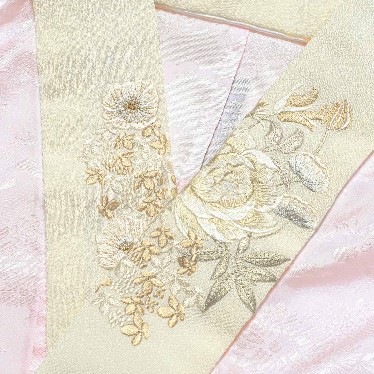 JILL STUART グレー×黒　ヴィンテージローズ レンタル 振袖袴 R2128