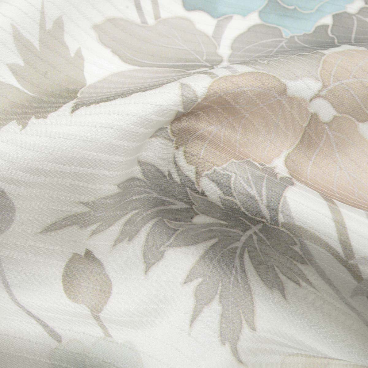  【SALE】 白　牡丹と花々 レンタル 振袖袴 R2080