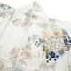  【SALE】 白　牡丹と花々 レンタル 振袖袴 R2080
