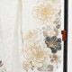  白　大桜に椿 R2099 レンタル 振袖袴 R2075