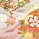 吉澤の友禅 【吉澤の友禅】薄ピンク　花丸文 レンタル 振袖袴 R2074