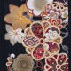 【SALE】 【友禅】紺　梅に楓と手毬 R2190 レンタル 振袖袴 R2009
