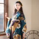  【SALE】 青緑　梅 レンタル 大学生袴 G932