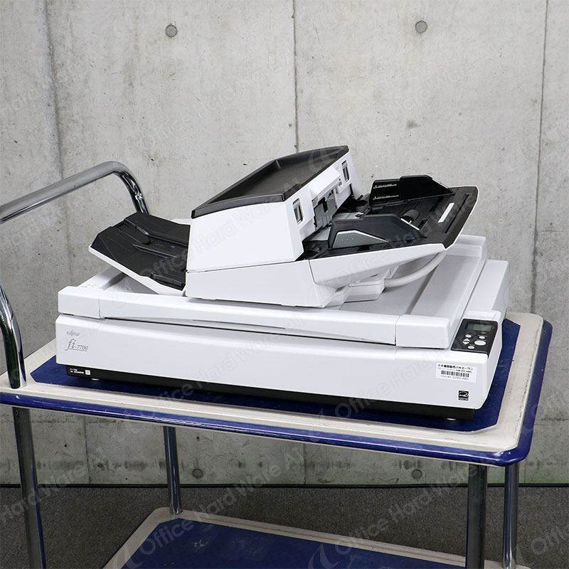 [ほぼ新品][美品]　fi-7700　ドキュメントスキャナー　１台 A3フラットベッド付きスキャナー fi-7700/fi-7700S | リコー