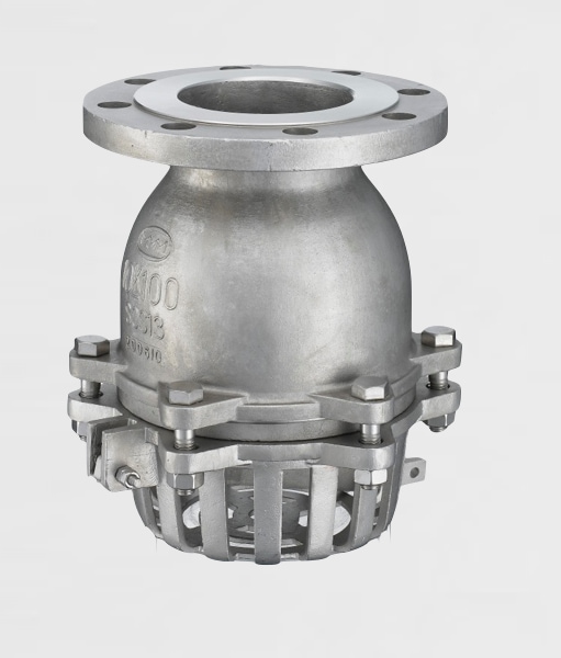 スリーエム工業 10FF-13 ステンレスフートバルブ フランジ型