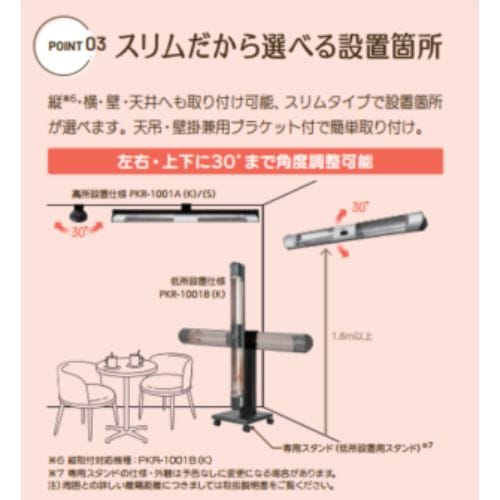 ぽかラク 輻射式遠赤外線グラファイトヒーター