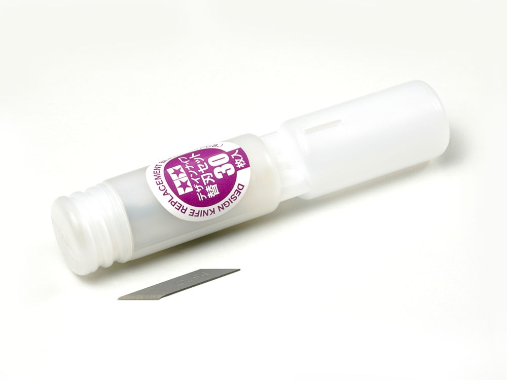 タミヤ　デザインナイフ替刃30枚セット【74074】