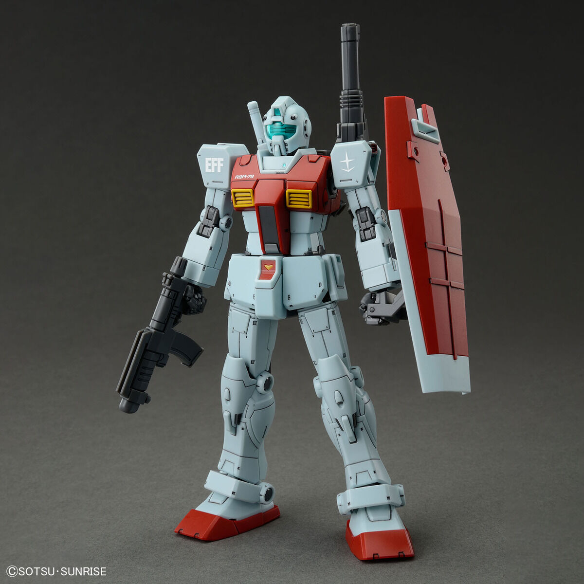 BANDAI SPIRITS 機動戦士ガンダム MSD HG 1/144 ジム (ショルダー・キャノン装備/ミサイルポッド装備)