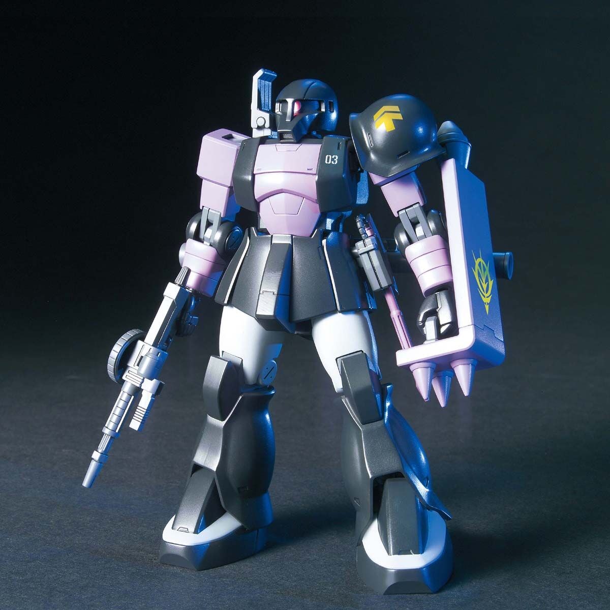 BANDAI SPRITS 機動戦士ガンダム HGUC 1/144 ザクI 黒い三連星仕様