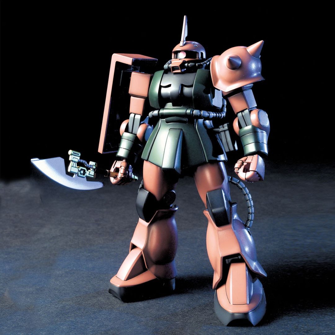 BANDAI SPRITS  機動戦士ガンダム　HGUC ザクII (ガルマ専用機)