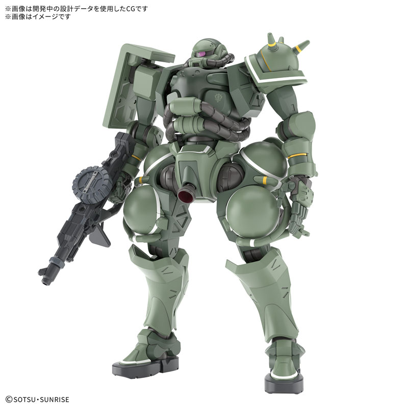 BANDAI SPIRITS 機動戦士Gundam GQuuuuuuX　HG 1/144 ザク(GQ)