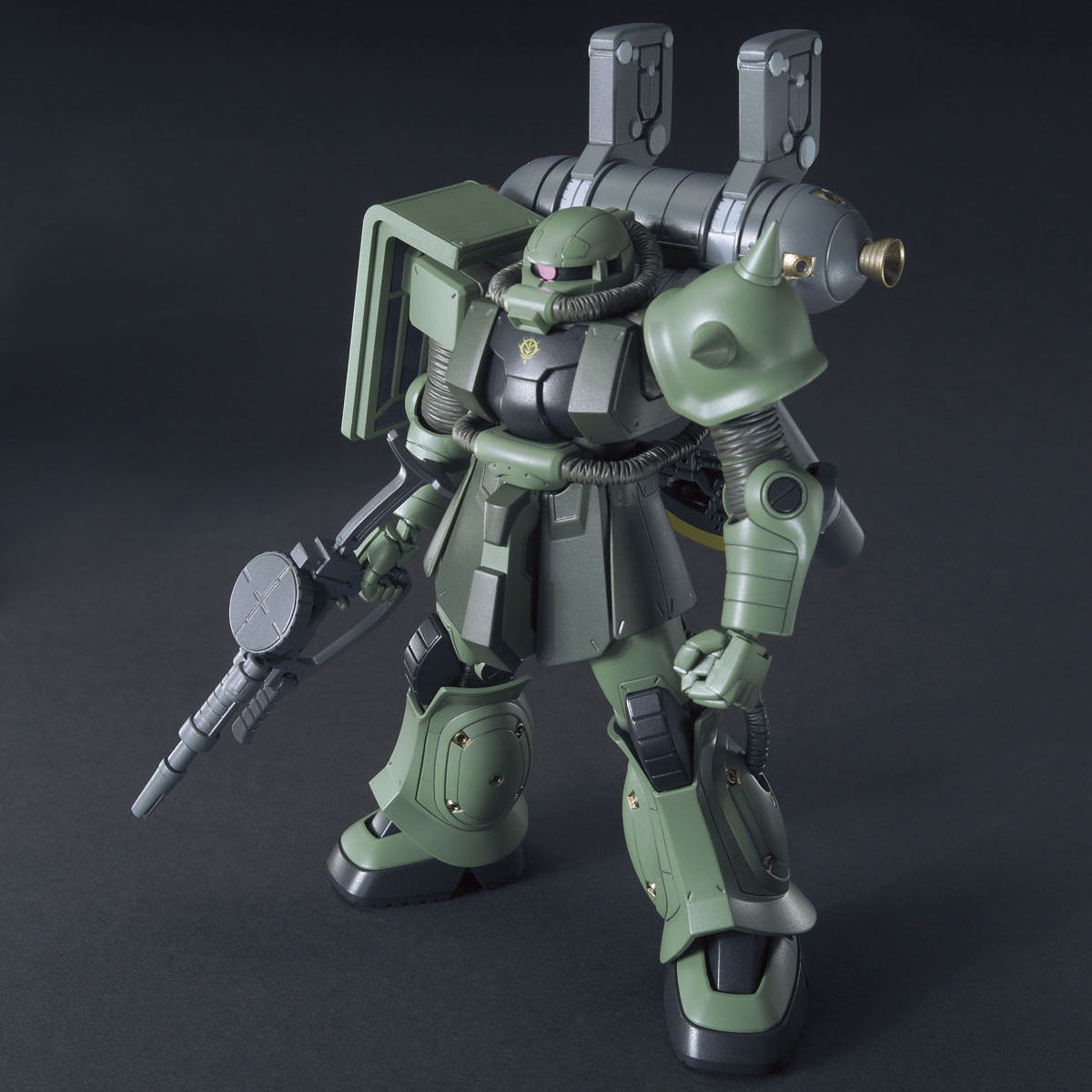 BANDAI SPIRITS 機動戦士ガンダム サンダーボルト HG 1/144 量産型ザク+ビッグ・ガン(GUNDAM THUNDERBOLT Ver.)