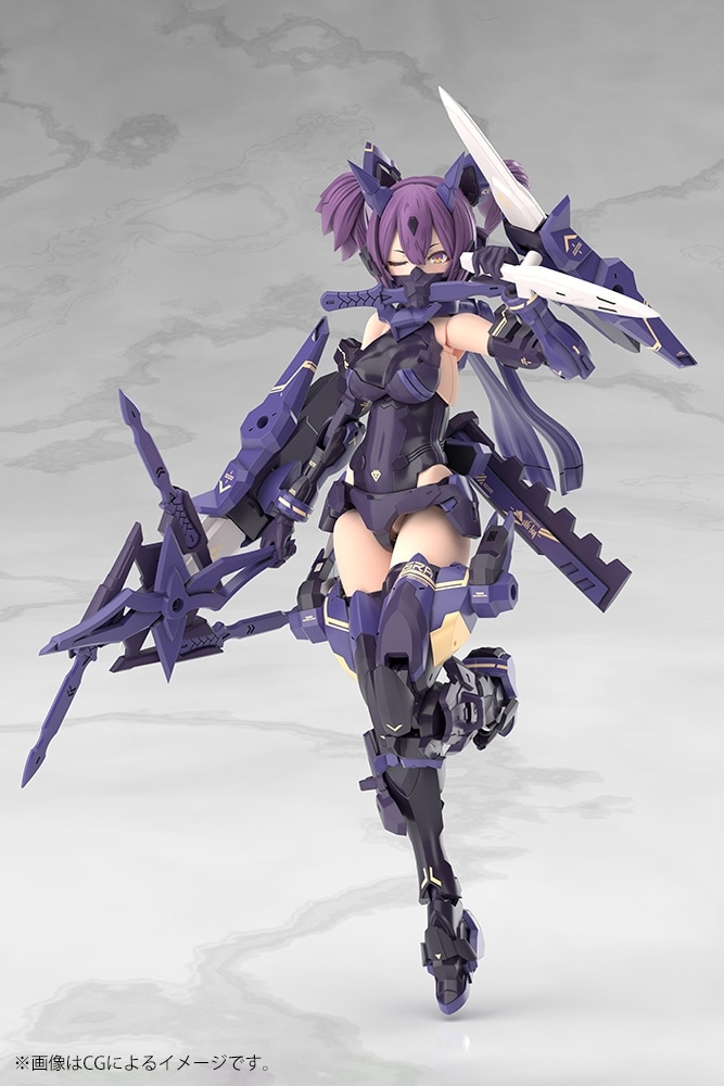 コトブキヤ メガミデバイス 朱羅 忍者 枢 影衣 フルパッケージ【プラモデル】