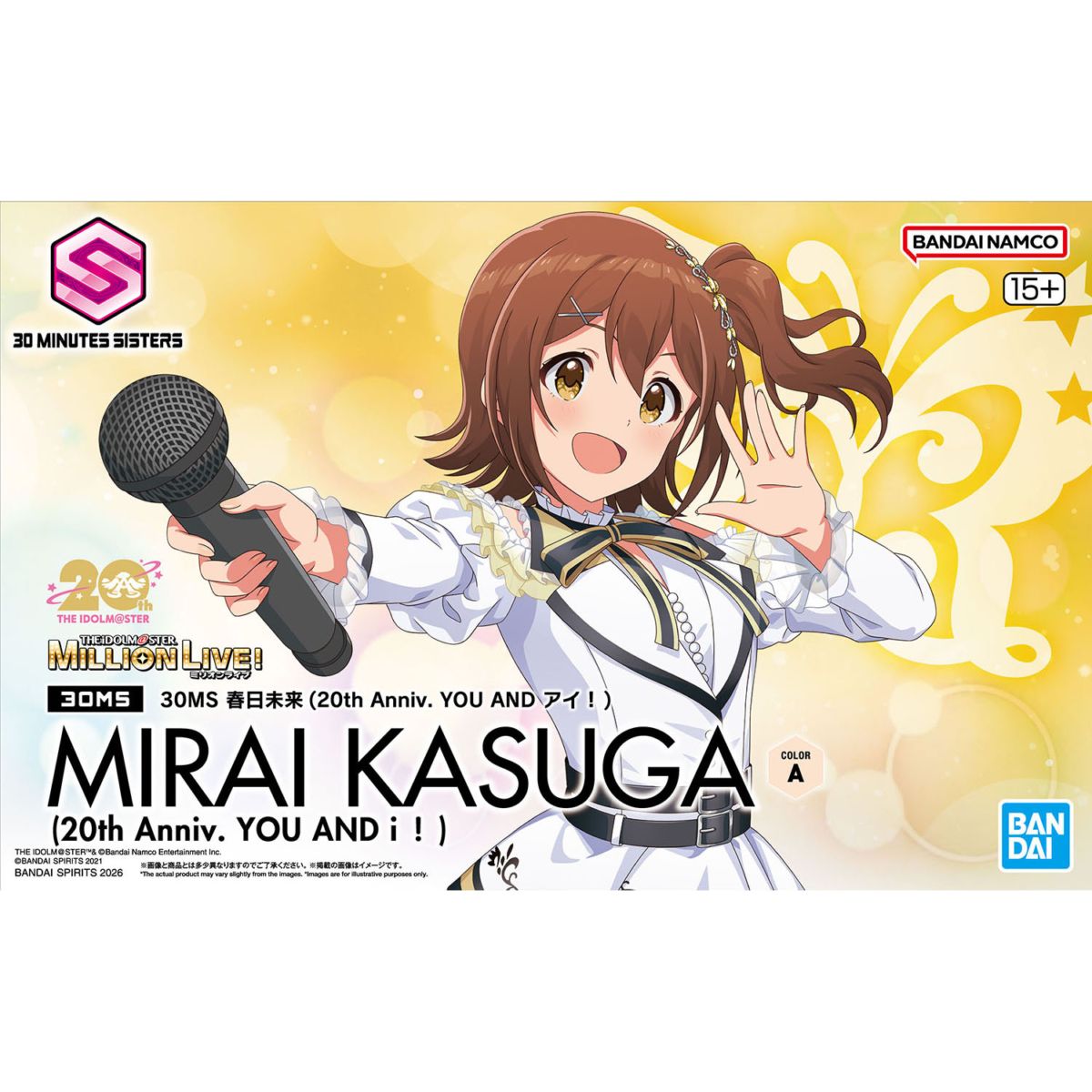 BANDAI SPIRITS　30MS 春日未来 (20th Anniv. YOU AND アイ！)