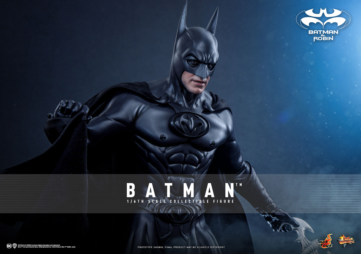 ホットトイズ　【ムービー・マスターピース】 『バットマン & ロビン Mr.フリーズの逆襲』 1/6スケールフィギュア　バットマン