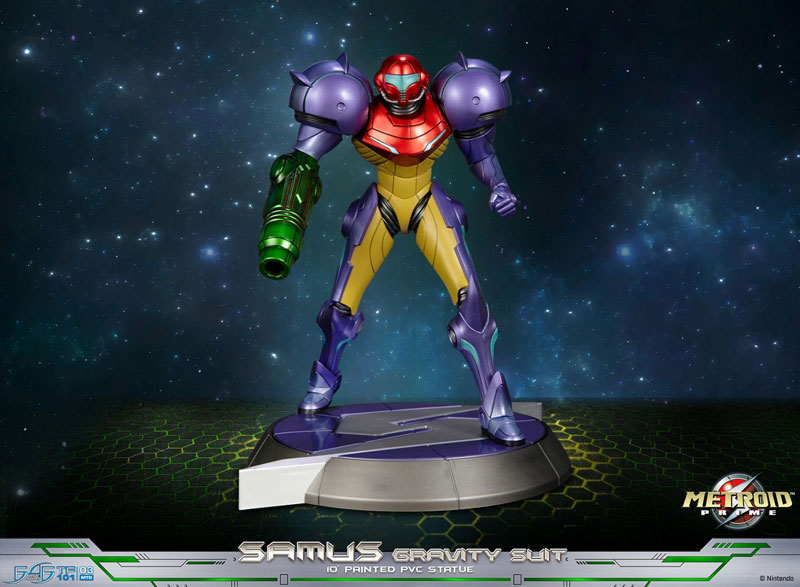 First 4 Figures　メトロイドプライム/ グラビティスーツ サムス・アラン PVC スタチュー