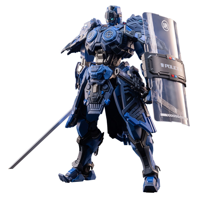 MOSHOWTOYS　長安衛メカ・市民警察 可動フィギュア