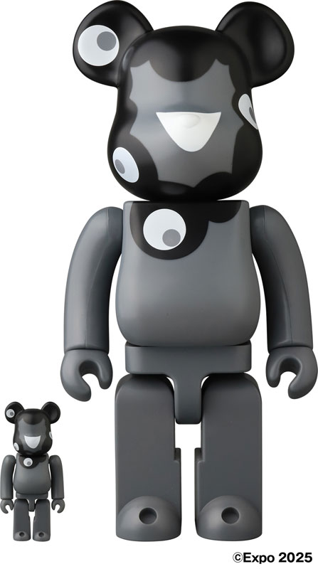 BE＠RBRICK ミャクミャク (モノクロVer.) 100％ ＆ 400％