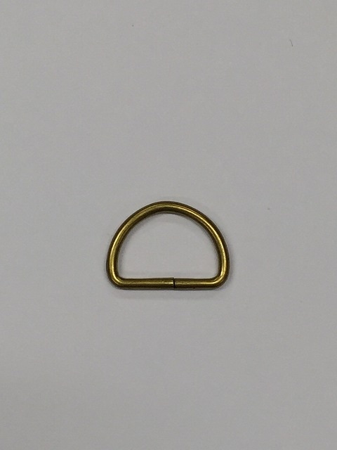 真鍮製並半月（Dカン）21mm～36mm（100個以上～） | 並