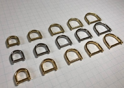 受注生産品：納期5ヵ月程度＞真鍮製ネジDカン No.207 30個以上