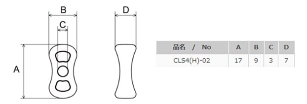 コードロック CLS4 ハードタイプ 100個以上～ | ニフコ製品,コード