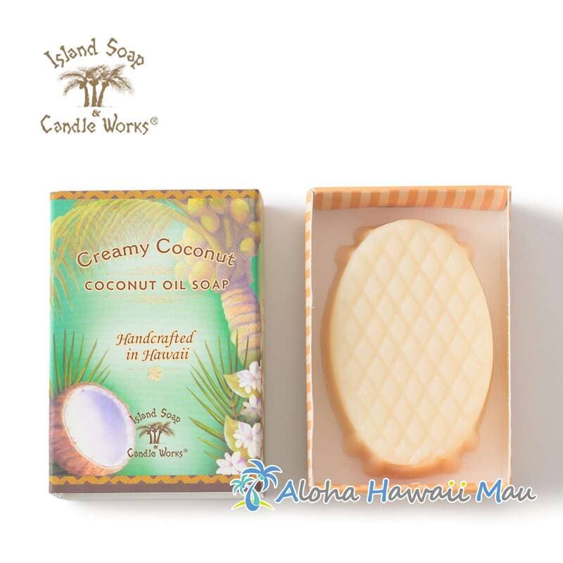 ココナッツソープ クリーミーココナッツの香り 50g Island Soap＆Candle Works アイランドソープ＆キャンドルワークス