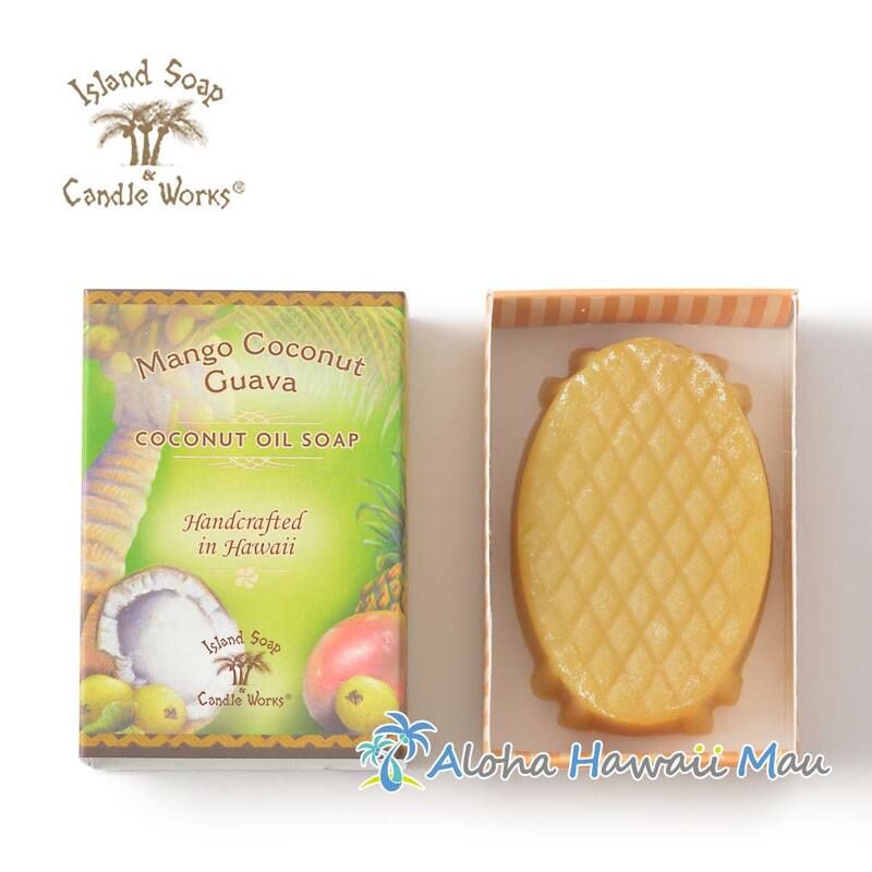 ココナッツソープ マンゴーココナッツグァバの香り 50g Island Soap＆Candle Works アイランドソープ＆キャンドルワークス