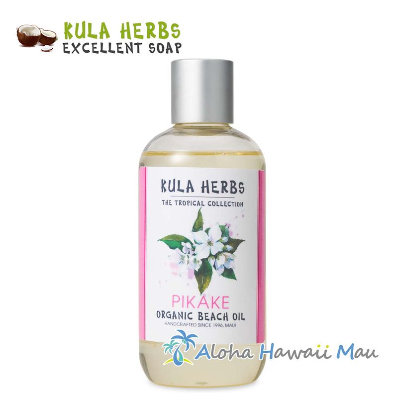 Kula Herbs クラハーブス オーガニックビーチオイル ボディオイル ピカケの香り 212ml