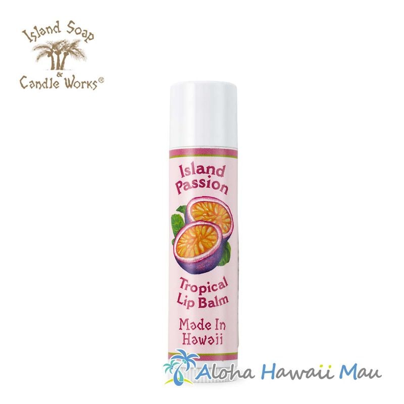 トロピカルリップスティック アイランドパッション パッションフルーツの香り 4g Island Soap＆Candle Works アイランドソープ＆キャンドルワークス