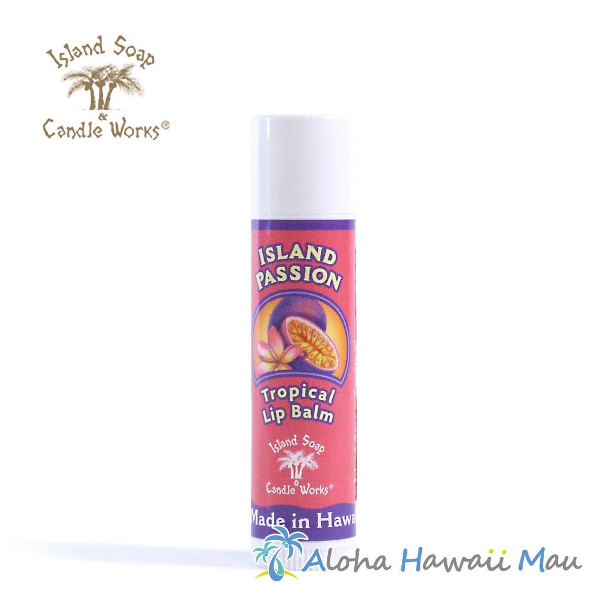 アイランドソープ＆キャンドルワークス トロピカルリップスティック アイランドパッション 4g