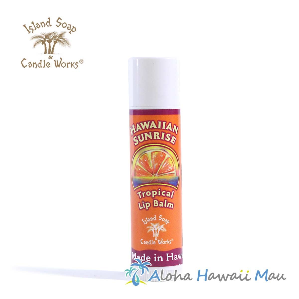 アイランドソープ＆キャンドルワークス トロピカルリップスティック ハワイアンサンライズ 4g