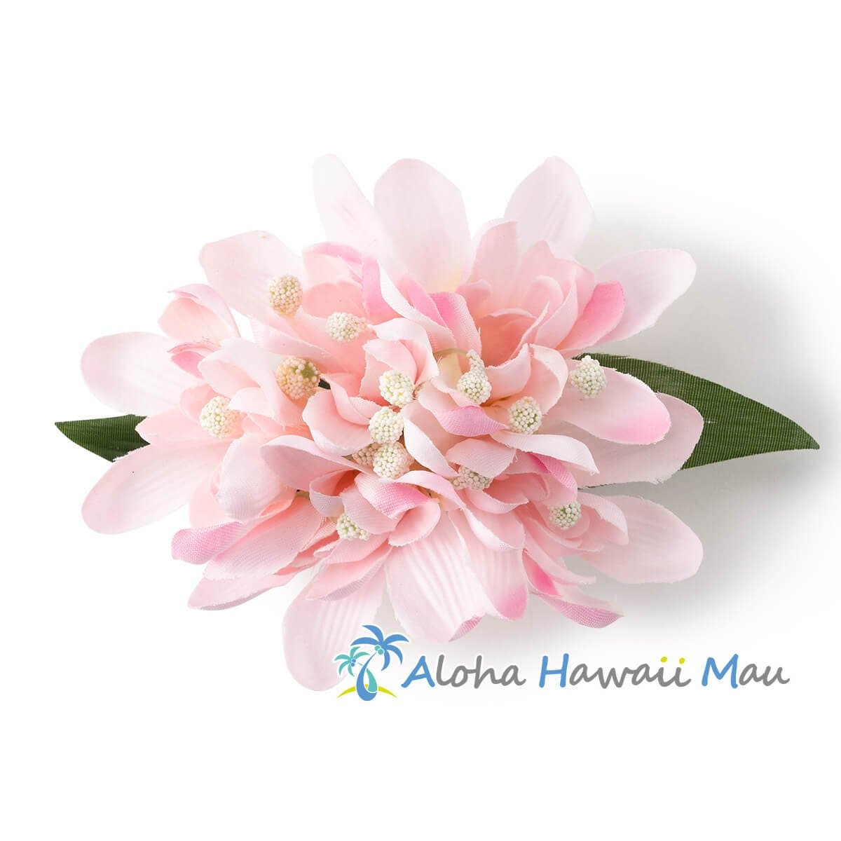 フラダンス 髪飾り アイランド チューブローズ 髪飾り M ピンク