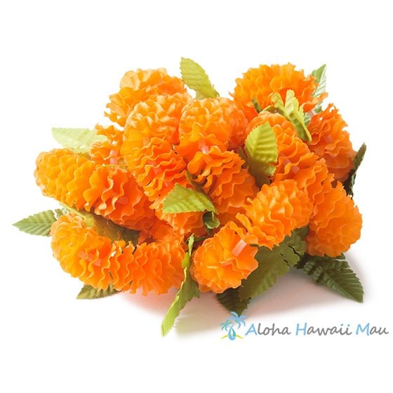 フラダンス 髪飾り イリマ オレンジ