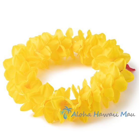 フラダンス ヘッドバンド（ポォ）プルメリアプナ イエロー
