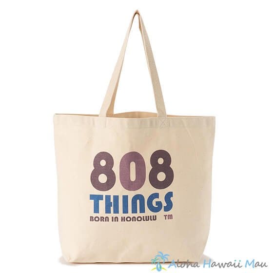 808THINGS トートバッグ ブルー