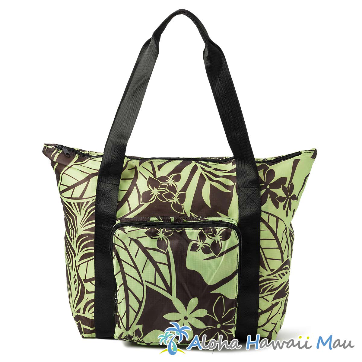 トートバッグ ショルダー リバーシブル エコ サブ ハイビスカス