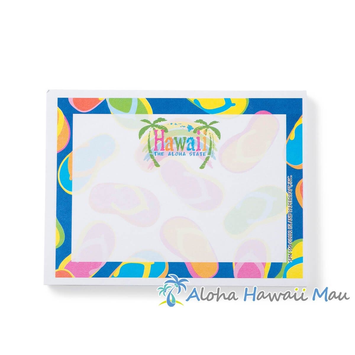 ハワイアン 付箋 ハワイ ビーチサンダル柄 メモ用紙 ポストイット