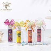 トロピカルリップスティック 4g 4つの香り〈チャーム付リボンラッピング〉ハワイギフト Island Soap＆Candle Works アイランドソープ＆キャンドルワークス