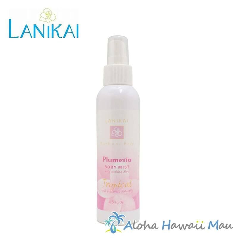 フェイス&ボディミスト130ml プルメリアの香り LANIKAI Bath＆Body ラニカイ バス＆ボディ
