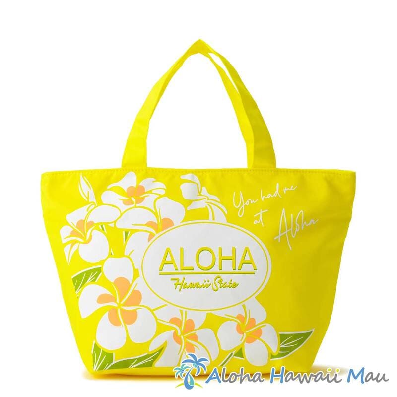 アロハカラー ミニトート イエロー