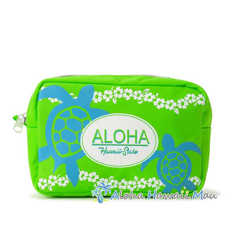 アロハカラーポーチ グリーン | アクセサリー・雑貨,ファッション雑貨