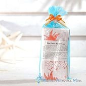 ハワイアン キッチンタオル フラワーサックタオル〈チャーム付リボンラッピング〉 Downtown General Store ダウンタウン･ジェネラル･ストア ハワイアン ギフト ラッピング