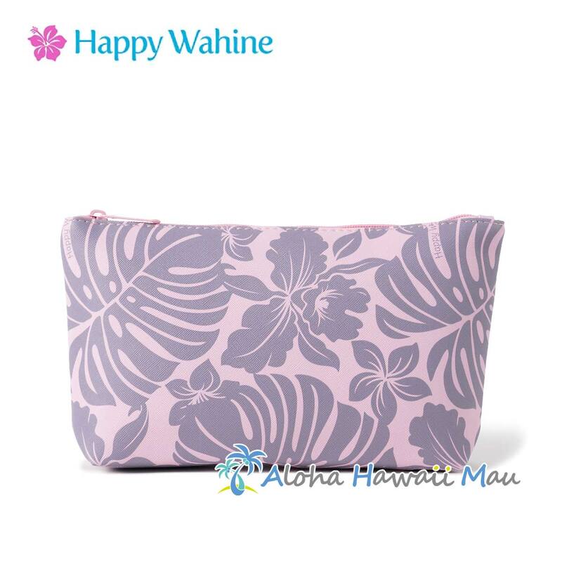 Happy Wahine ハッピーワヒネ パスポートケース モンステラオーキッド