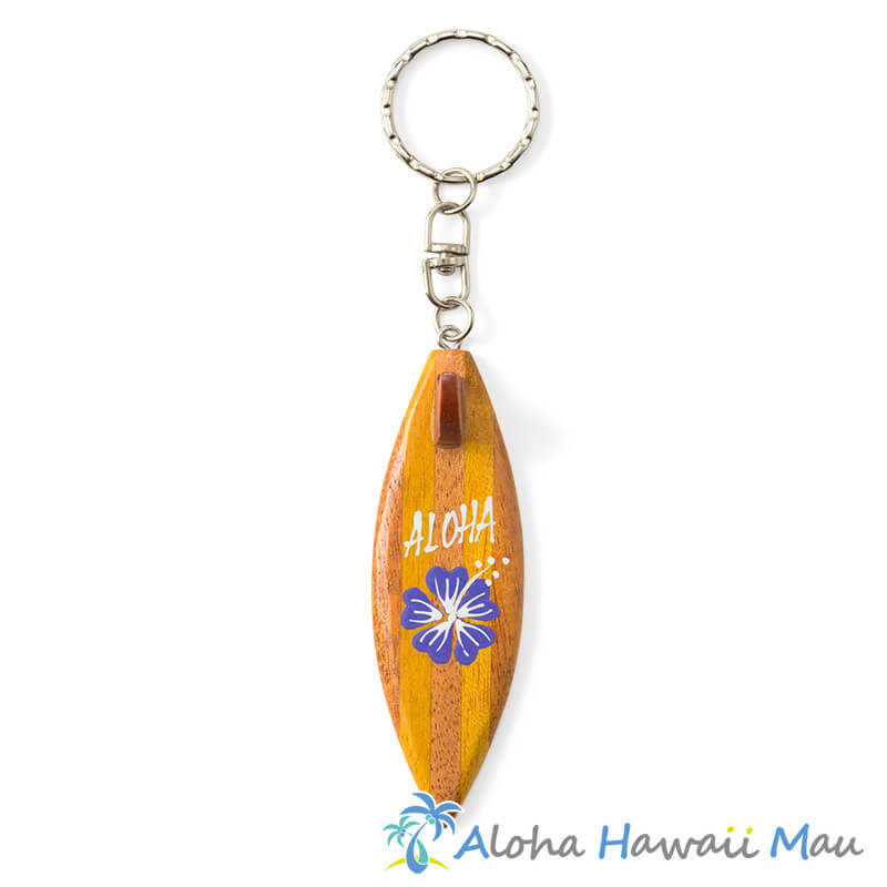 サーフボード型キーホルダーAloha6カラー